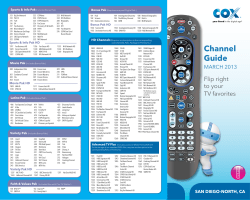 Channel Guide