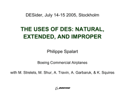 THE USES OF DES: NATURAL, EXTENDED, AND IMPROPER