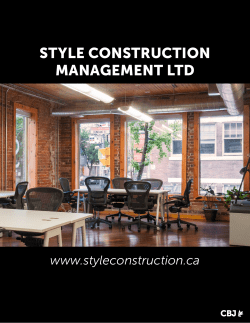 May 2016 - Style Construction