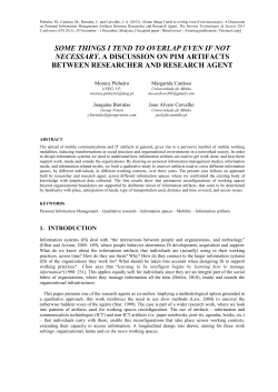 IADIS Conference Template