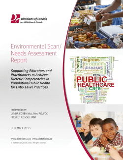 Identify relevant group, community or population assets and resources