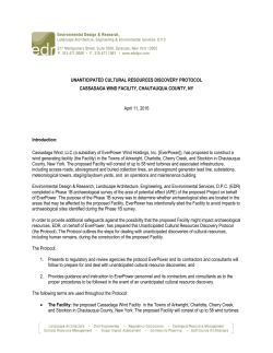 Appendix CC_Unanticipated Discovery Plan