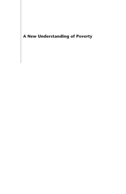 A New Understanding of Poverty - Institute of Economic Affairs