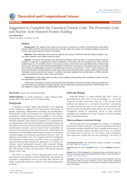 Suggestion to Complete the Canonical Genetic Code:The Proteomic