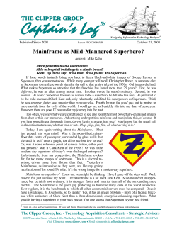 Mainframe as Mild-Mannered Superhero?