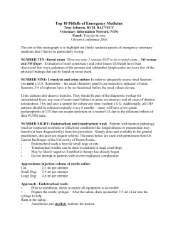 Top 10 Pitfalls of Emergency Medicine