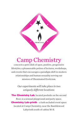 Camp Chemistry - Chemistry NYC