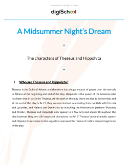 A Midsummer Night`s Dream