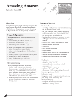 Amazing Amazon - Learning Media