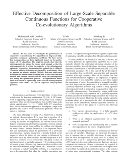 Effective Decomposition of Large-Scale Separable