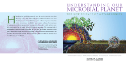 Understanding Our Microbial Planet: The New Science of