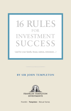 16 rules - Crossland Group