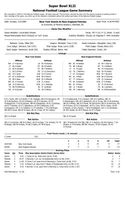 Super Bowl XLII