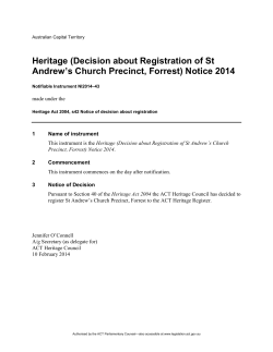 Authorised - ACT Legislation Register
