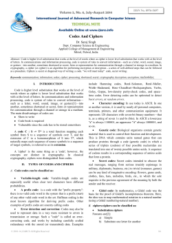 Paper Title (use style: paper title) - International Journal of Advanced