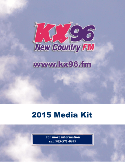 Media Kit 2015