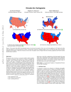 Circular-Arc Cartograms