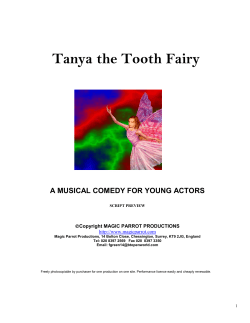 Tanya the Tooth Fairy