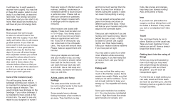 Caring For Yourself After Surgery to Correct Scoliosis