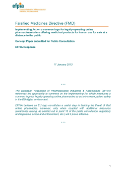 efpia - European Commission