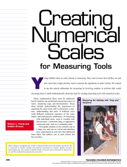 for Measuring Tools