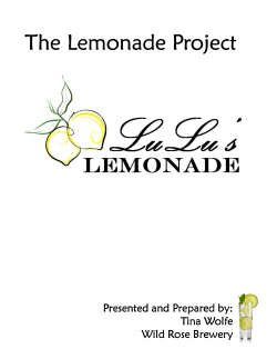 The Lemonade Project