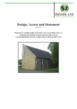 140806 Design Access and Heritage Statement.