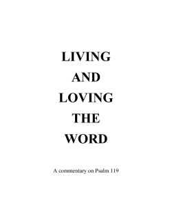 psalm 119 commentary pdf - Bethel Baptist Church Vandalia, IL