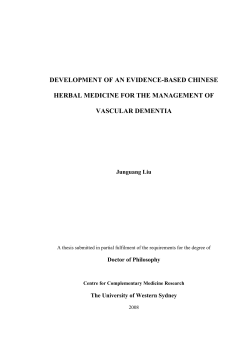 Development of an - ResearchDirect