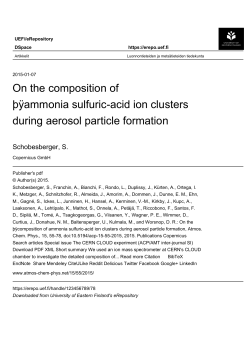 On the composition of &thorn;&yuml;ammonia sulfuric