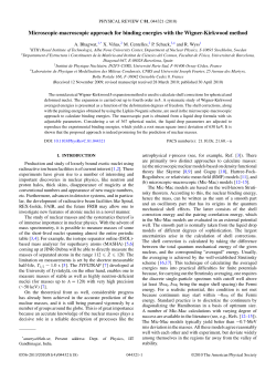 Microscopic-macroscopic approach for binding energies with the