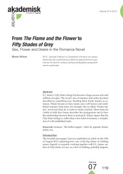 From The Flame and the Flower to Fifty Shades
