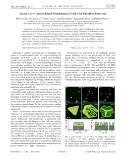Second-Layer Induced Island Morphologies in Thin