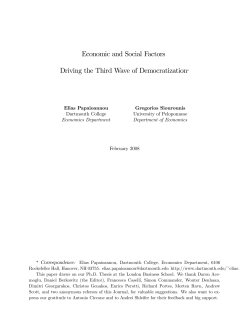 Economic and Social Factors Driving the Third Wave of