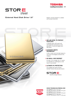 External Hard Disk Drive 1.8