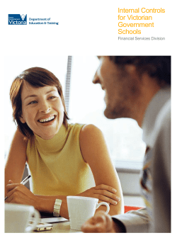 Internal Control for Schools