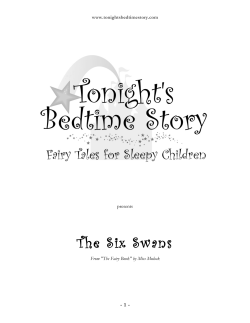 The Six Swans - Tonight`s Bedtime Story