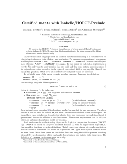 Certified HLints with Isabelle/HOLCF-Prelude