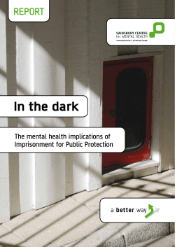 In the dark - Social Welfare Portal