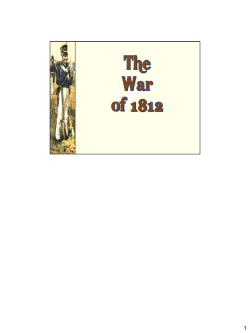 The War of 1812