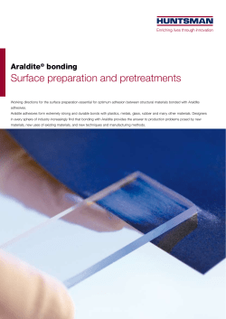 Surface preparation and pretreatments