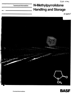 N-Methylpyrrolidone Handling and Storage