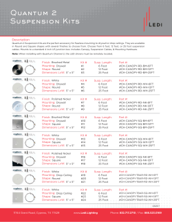 Quantum 2 Suspension Kits