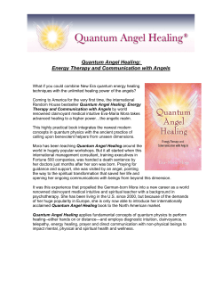 German-born author Eva-Maria Mora is a clairvoyant medical