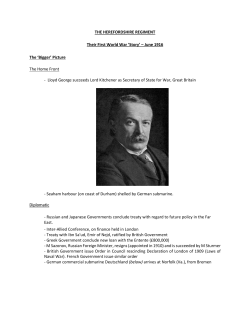 1916 Jul - Herefordshire Light Infantry Museum