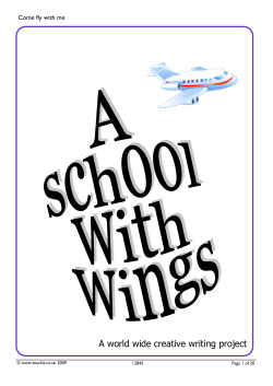 A world wide creative writing project