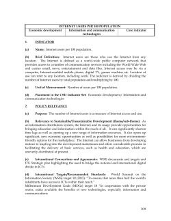 INTERNET USERS PER 100 POPULATION Economic development