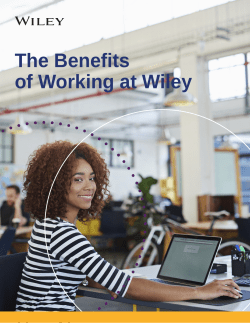 Benefits Guide - Wiley Education Services