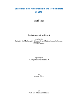 Search for a RPV resonance in the final state at CMS