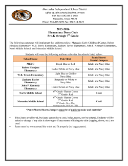 Mercedes Independent School District 2015-2016